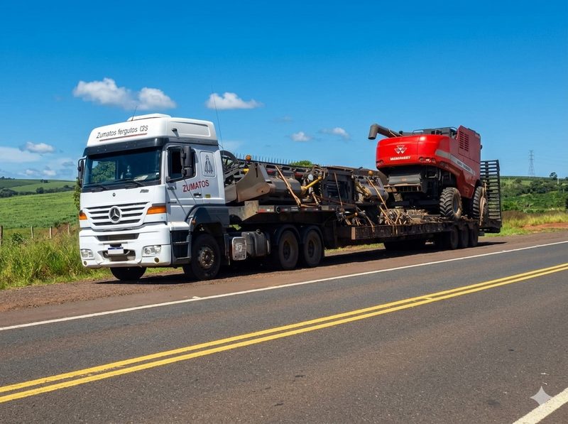 Frota Zumatos em operação